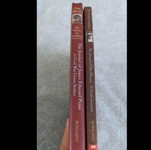 Two "My Name is America" books, used